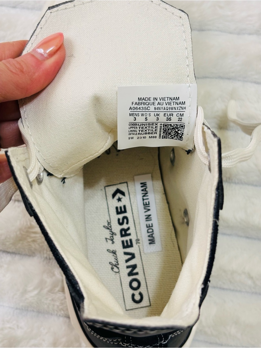 Converse Chuck 70 De Luxe Squared High Top Sneakers sz 5 - Picture 11 of 12